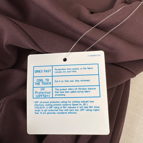 NWT Uniqlo AIRism Flare Pants Chocolate Brown- M - Picture 2 of 12